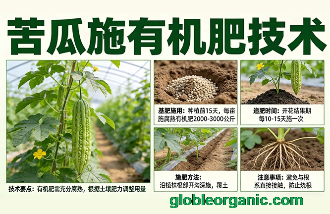 苦瓜施有机肥技术